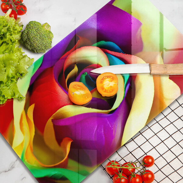 Kryt na sporák Farebné lupene ruží