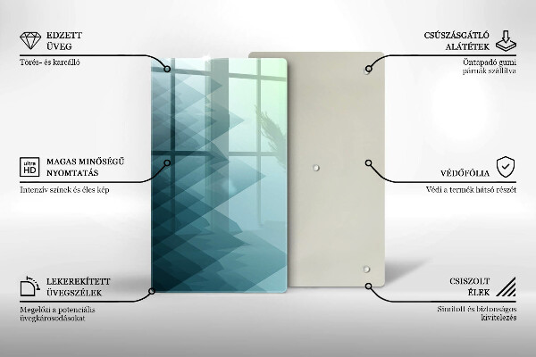 Kryt na sporák Abstraktné hory