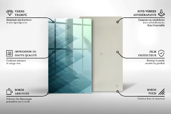 Kryt na sporák Abstraktné hory