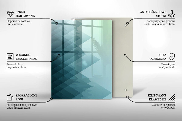 Kryt na sporák Abstraktné hory