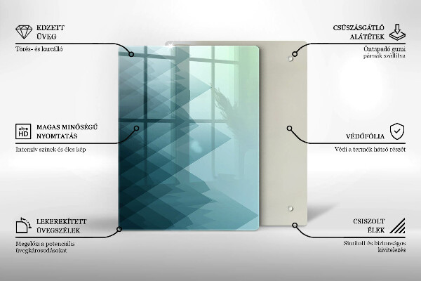 Kryt na sporák Abstraktné hory