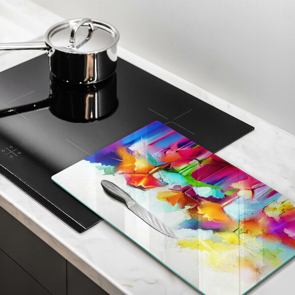 Kryt na sporák Maľované kvety