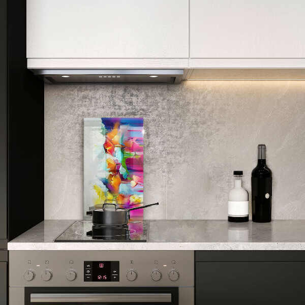 Kryt na sporák Maľované kvety