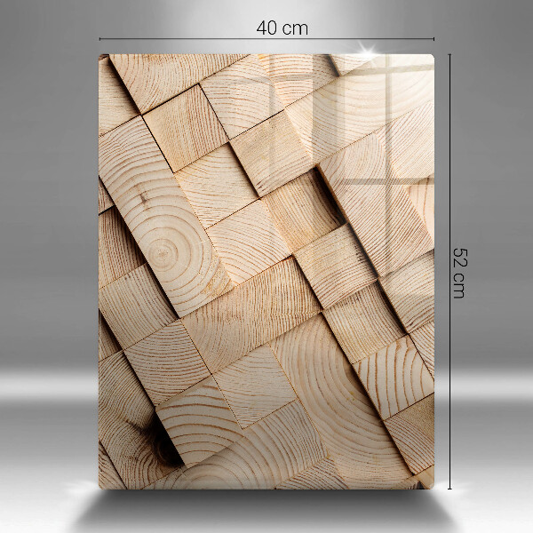 Kryt na sporák Drevené štvorce