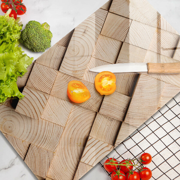 Kryt na sporák Drevené štvorce