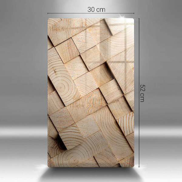 Kryt na sporák Drevené štvorce