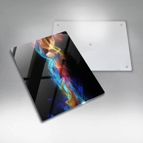 Kryt na sporák Farebný dym