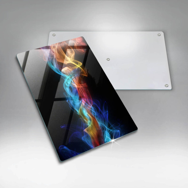 Kryt na sporák Farebný dym