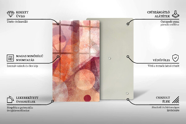 Kryt na sporák Abstraktné umenie