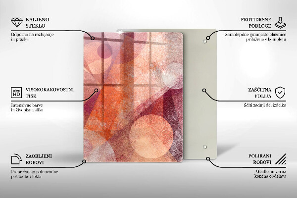 Kryt na sporák Abstraktné umenie