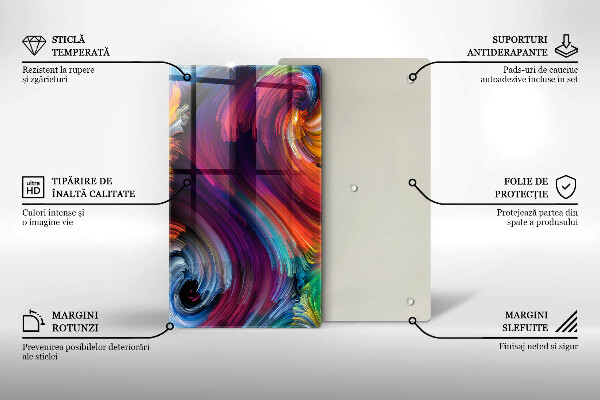 Kryt na sporák Farebné odlesky