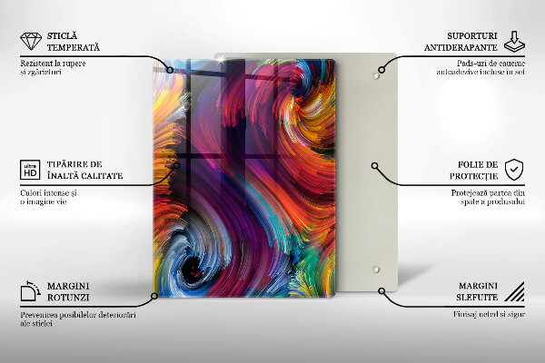 Kryt na sporák Farebné odlesky