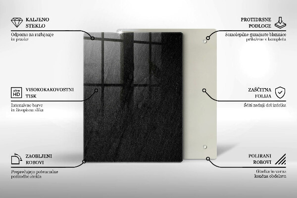 Kryt na sporák skalná textúra