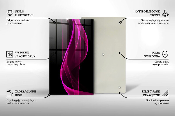 Kryt na sporák Ružová abstrakcia