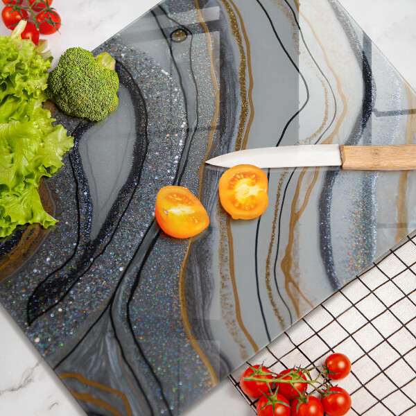 Kryt na sporák skala so zlatom