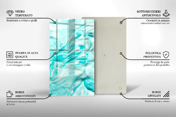 Kryt na sporák Abstrakcia farby