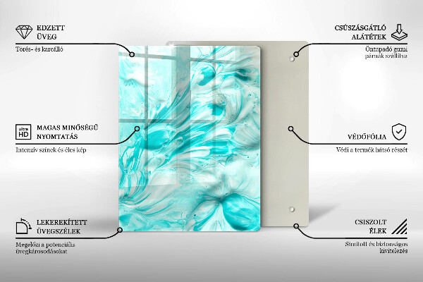 Kryt na sporák Abstrakcia farby