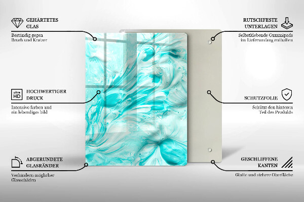Kryt na sporák Abstrakcia farby