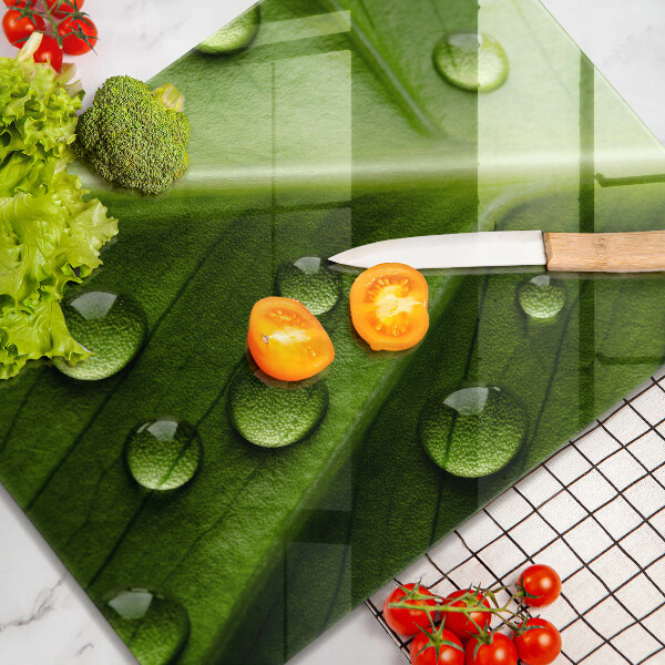 Kryt na sporák Príroda rosa a list