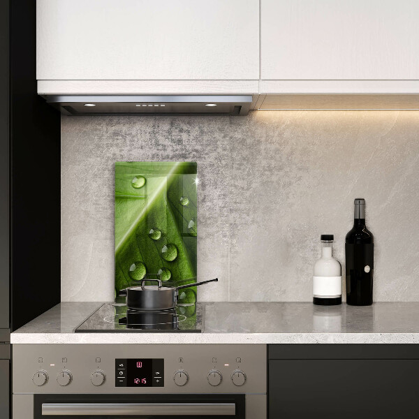 Kryt na sporák Príroda rosa a list