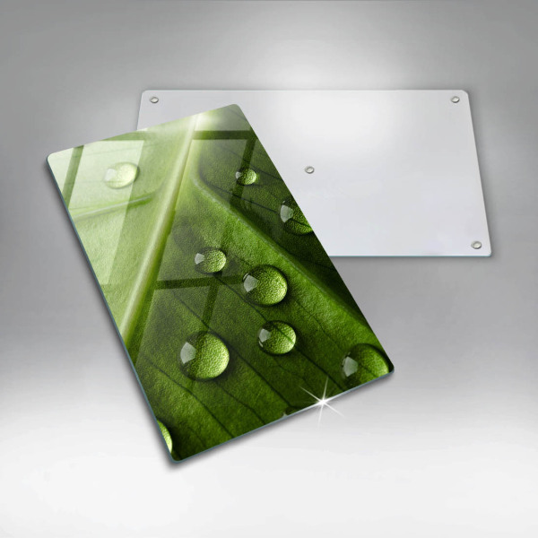 Kryt na sporák Príroda rosa a list