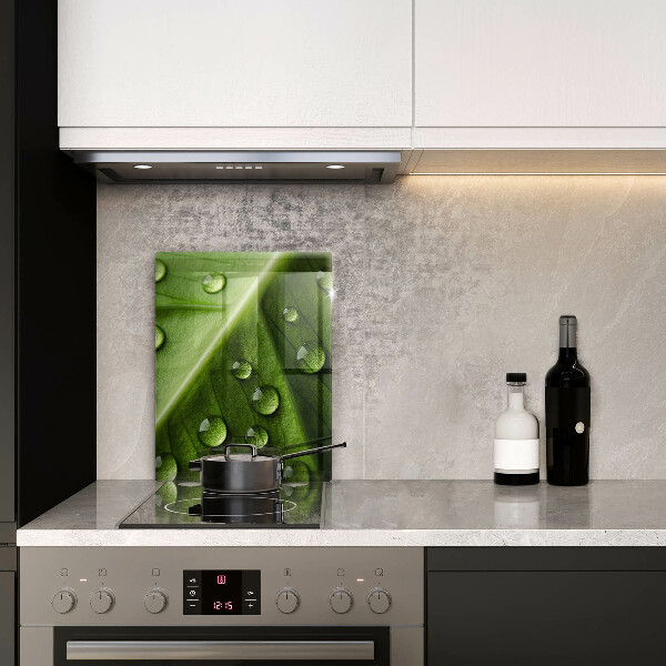 Kryt na sporák Príroda rosa a list