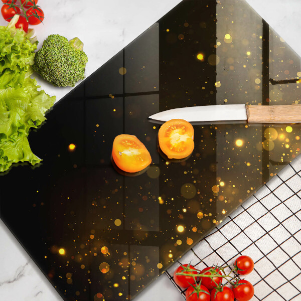 Kryt na indukčnú dosku Zlaté trblietky