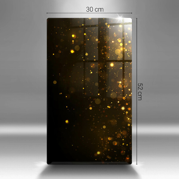 Kryt na indukčnú dosku Zlaté trblietky