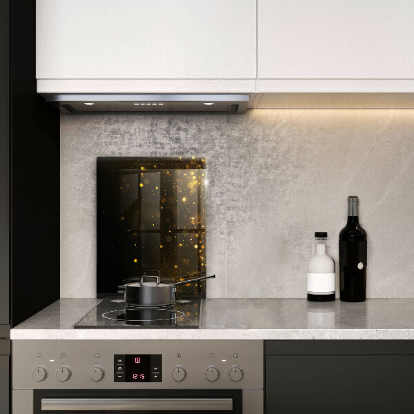 Kryt na indukčnú dosku Zlaté trblietky