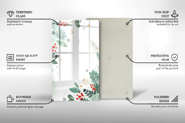 Kryt na sporák Akvarelové listy