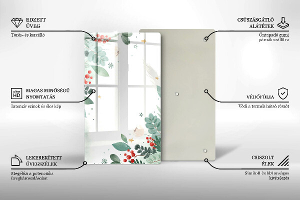 Kryt na sporák Akvarelové listy