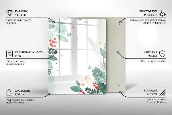 Kryt na sporák Akvarelové listy