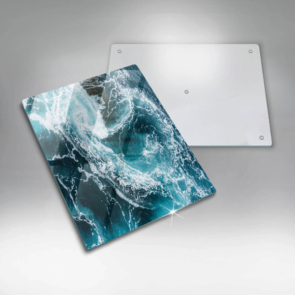 Kryt na indukčnú dosku Peniace vlny vody