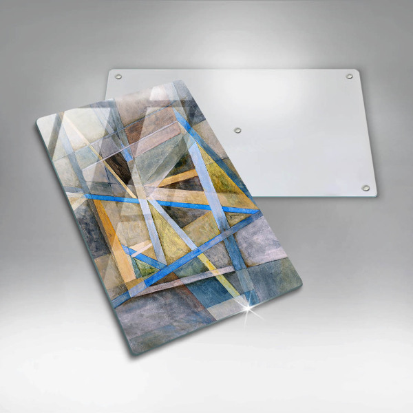 Kryt na sporák Maľované čiary abstrakcie