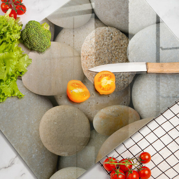 Kryt na sporák Vzor oválnych kamienkov