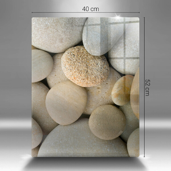 Kryt na sporák Vzor oválnych kamienkov