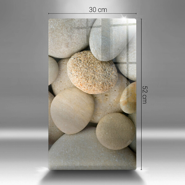 Kryt na sporák Vzor oválnych kamienkov