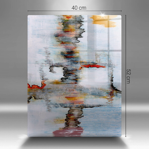 Kryt na sporák Abstrakcia farby