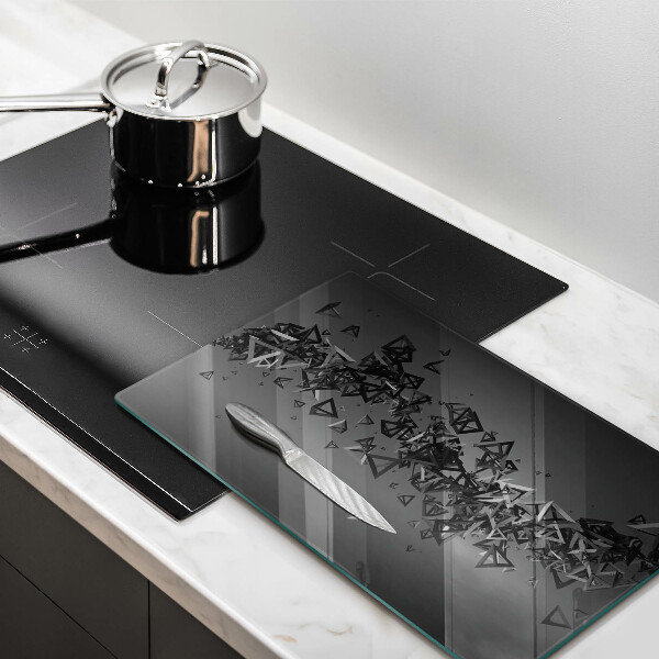 Kryt na sporák Abstraktné 3D tvary