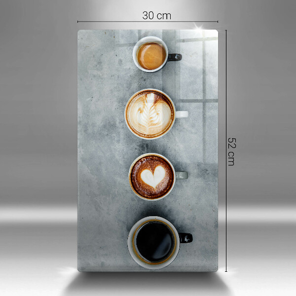 Kryt na indukčnú dosku Kuchyňa - hrnčeky na kávu