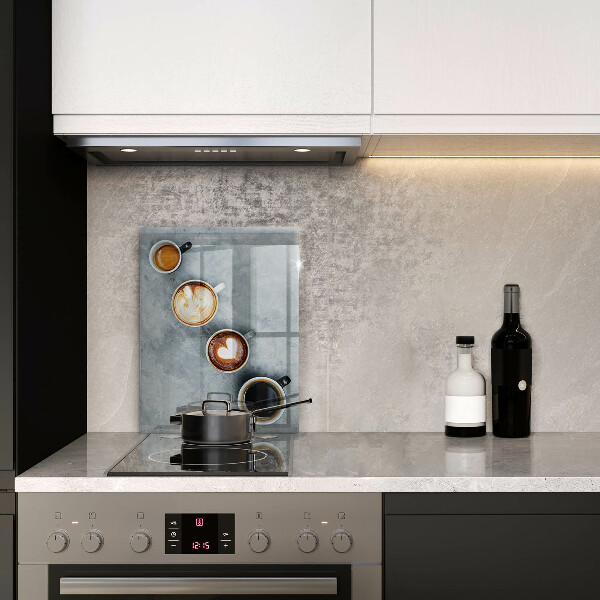 Kryt na indukčnú dosku Kuchyňa - hrnčeky na kávu