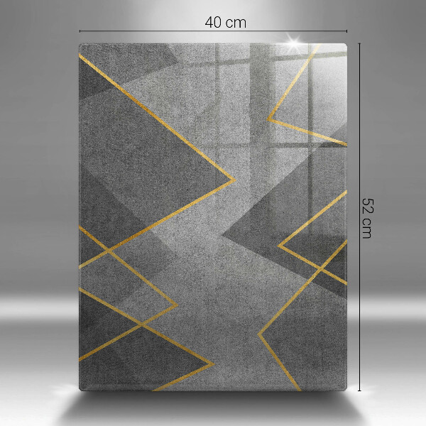 Kryt na indukčnú dosku Ostré tvary