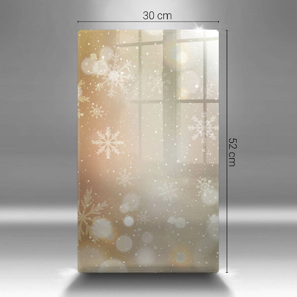 Kryt na indukčnú dosku Snehové vločky