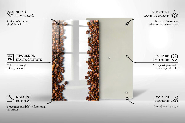 Kryt na indukčnú dosku Kávové zrná