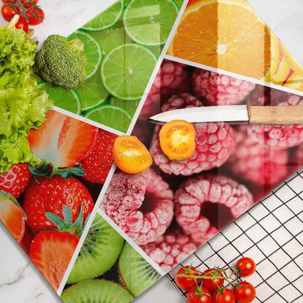 Kryt na indukčnú dosku Farebné ovocie