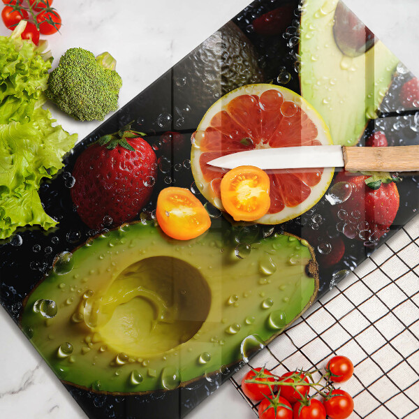Kryt na indukčnú dosku Ovocie a zelenina
