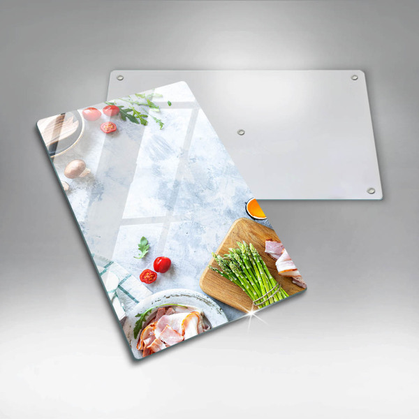 Kryt na indukčnú dosku Ingrediencie v kuchyni