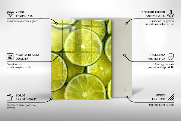 Kryt na sporák Plátky limetky