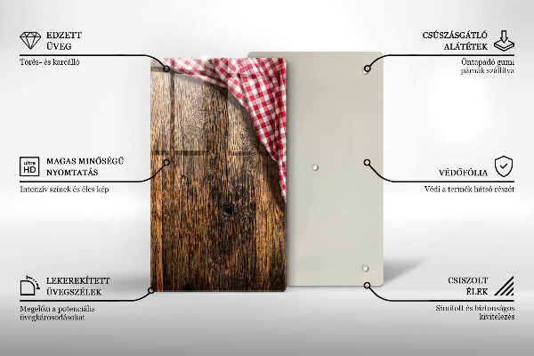 Kryt na sporák Drevený stôl