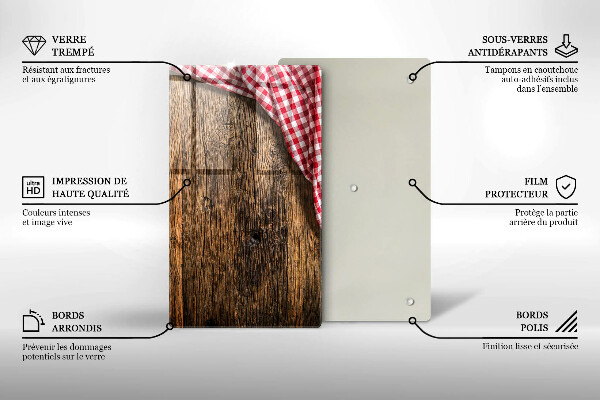 Kryt na sporák Drevený stôl